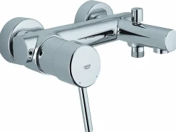 Robinet De Baignoire|Grohe Mitigeur bain-douche mural CONCETTO monocommande - - 32700001
