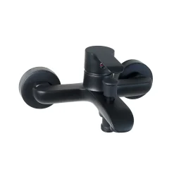 Robinet De Baignoire|Kramer Mitigeur bain/douche mural, noir mat, King