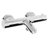 Robinet De Douche|Kramer Mitigeur bain/douche thermostatique mural, chrome, Colors