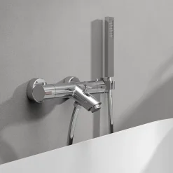 Robinet De Douche|Kramer Mitigeur bain/douche thermostatique mural, chrome, Colors