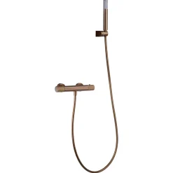 Imex Products Mitigeur baindouche thermostatique en laiton et zama finition or rose PVD