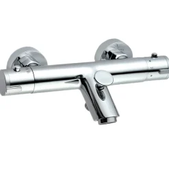 Robinet De Baignoire|Essebagno Mitigeur bain-douche thermostatique chrome Oneo