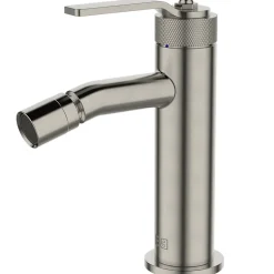 Robinet De Bidet|Essebagno Mitigeur bidet bas façon inox Molette