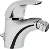 Robinet De Bidet|Sanindusa Mitigeur bidet bec orientable Alfa chrome livré avec fixation 2 flexibles 1 vidage