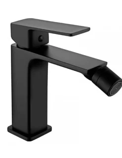Robinet De Bidet|Karag Mitigeur bidet DELOS NERO en laiton noir