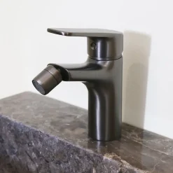 Robinet De Bidet|Essebagno Mitigeur bidet Gun Metal Full