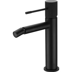 Imex Products Mitigeur bidet monocommande en laiton noir mat avec cartouche ceramique et flexibles