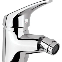 Robinet De Bidet|Sanindusa Mitigeur bidet Cetus Basic chromé livré avec 2 flexibles