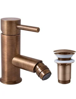Robinet De Bidet|Rav Mitigeur bidet SEINA avec bonde laiton bronze