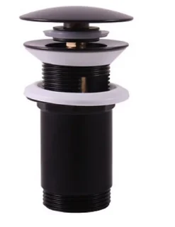 Robinet De Bidet|Rav Mitigeur bidet SEINA avec bonde en laiton noir