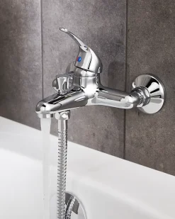 Robinet De Baignoire| Mitigeur de baignoire à manette unique Arborg