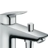 Hansgrohe Mitigeur de baignoire chromé Logis Universal