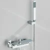Signature Mitigeur de Baignoire Chrome avec douchette Installation Murale