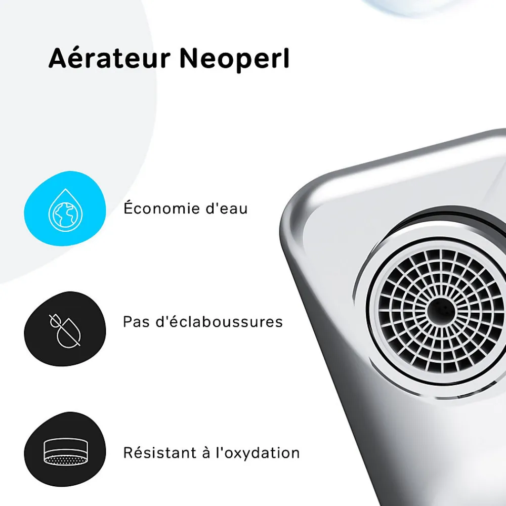 Robinet De Baignoire|Am.Pm Europe Mitigeur de baignoire mécanique Robinet de baignoire, mitigeur salle de bain Chromé, FXB10000 X-Joy S AM.PM