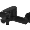 GoodHome Mitigeur de baignoire noir Cavally