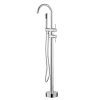 Colonne De Baignoire|Valaz Mitigeur de baignoire sur pied autoportant CALGARY chrome