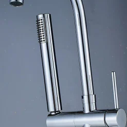 Colonne De Baignoire|Valaz Mitigeur de baignoire sur pied autoportant CALGARY chrome