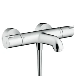 Hansgrohe Mitigeur de baignoire thermostatique chromé Ecostat 1001