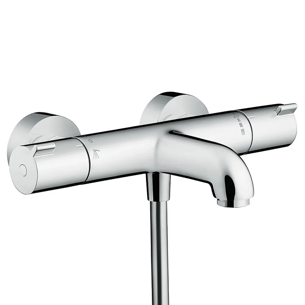 Hansgrohe Mitigeur de baignoire thermostatique chromé Ecostat 1001