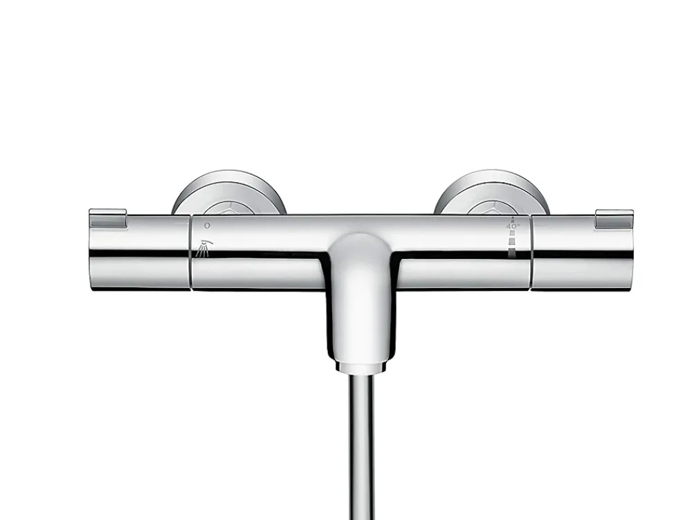 Hansgrohe Mitigeur de baignoire thermostatique chromé Ecostat 1001