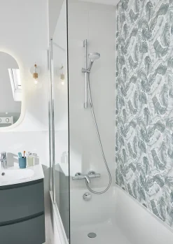 Hansgrohe Mitigeur de baignoire thermostatique chromé Ecostat 1001