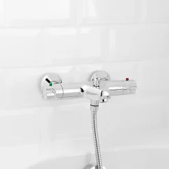 GoodHome Mitigeur de baignoire thermostatique Torba