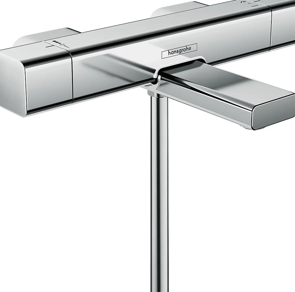 Hansgrohe Mitigeur de baignoire thermostatique chromé Ecostat E