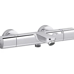 Jacob Delafon Mitigeur de bain-douche mural avec inverseur intégré - Débit 20 L/min - July+ -