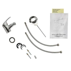 Robinet De Bidet|Kiamami Valentina Mitigeur De Bidet Monocommande Avec Bonde Et Mousseur Chromé - Enter