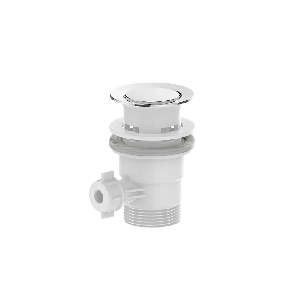 GoodHome Mitigeur de bidet monotrou avec mousseur orientable, chrome, Owens