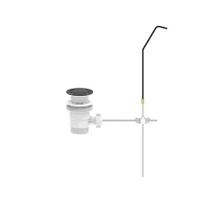 Robinet De Bidet|GoodHome Mitigeur de bidet monotrou avec mousseur orientable, noir mat, Owens