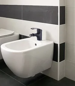 Edouard Rousseau Mitigeur de bidet noir Coast
