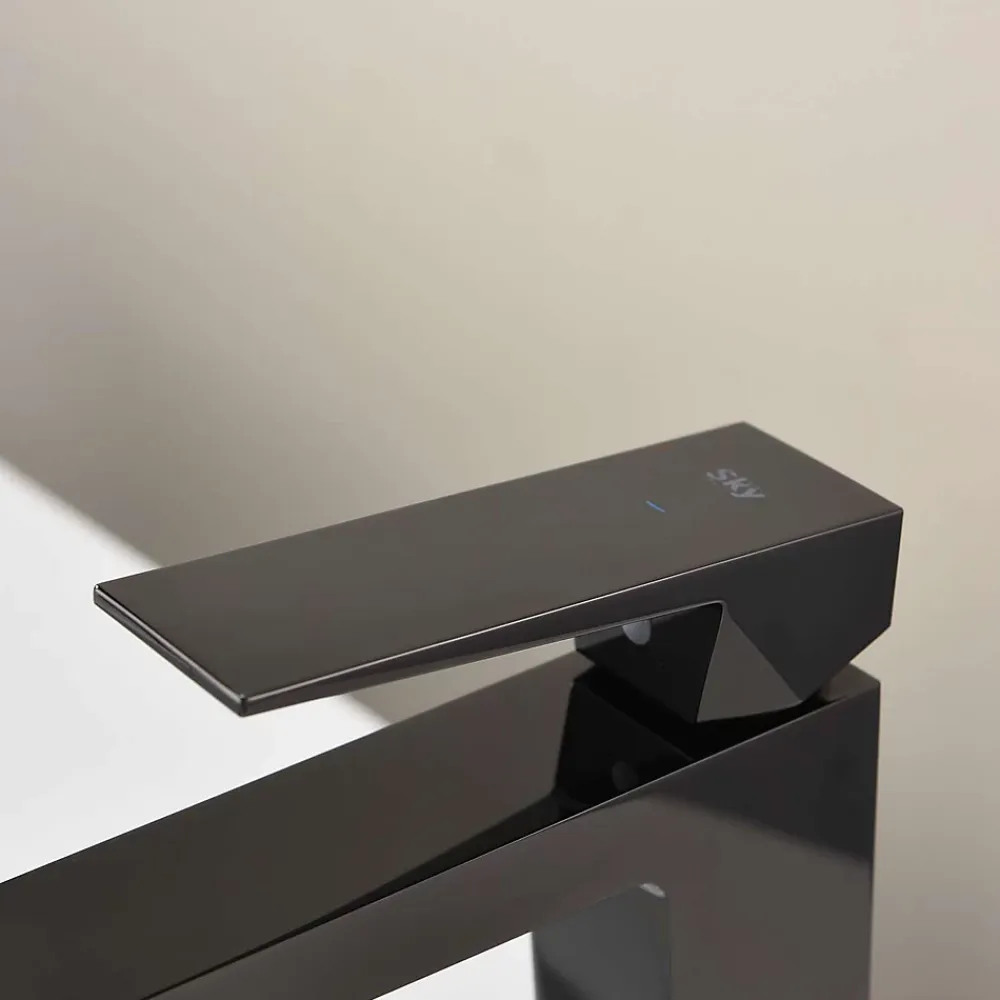 Poalgi Mitigeur de bidet SKY BATH noir cristal PVD série INFINITE
