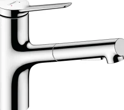 Hansgrohe Mitigeur de cuisine avec douchette extractible chromé Zesis M33 H. 219mm