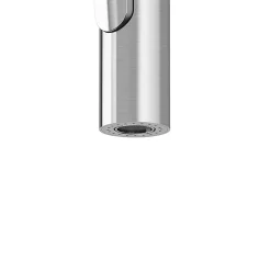 Evier Et Robinet De Buanderie|GoodHome Mitigeur de cuisine avec douchette effet inox brossé Zanthe