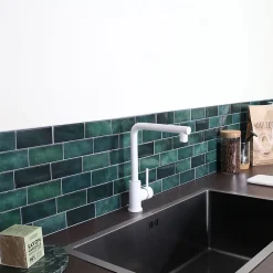 Essebagno Mitigeur de cuisine blanc Pure II