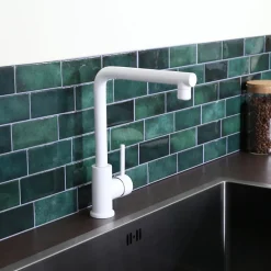 Essebagno Mitigeur de cuisine blanc Pure II