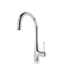 Evier Et Robinet De Buanderie|GoodHome Mitigeur de cuisine chromé Filbert