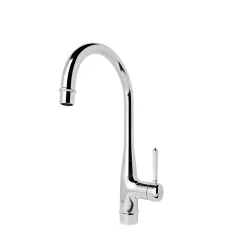 Evier Et Robinet De Buanderie|GoodHome Mitigeur de cuisine chromé Filbert