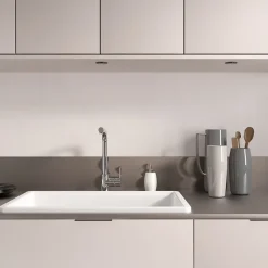 Kramer Mitigeur de cuisine chromé avec douchette Groupe Nook