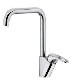 Evier Et Robinet De Buanderie|Essebagno Mitigeur de cuisine chromé Moka
