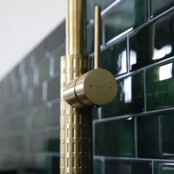 Evier Et Robinet De Buanderie|Essebagno Mitigeur de cuisine doré avec douchette Architek