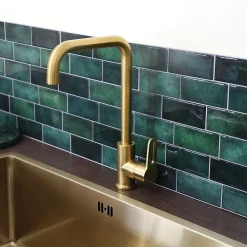 Essebagno Mitigeur de cuisine doré Baltic