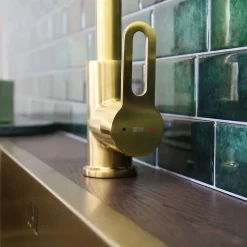 Essebagno Mitigeur de cuisine doré Baltic
