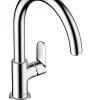 Hansgrohe Mitigeur de cuisine effet chromé Vernis Blend M35 H. 23,5 cm