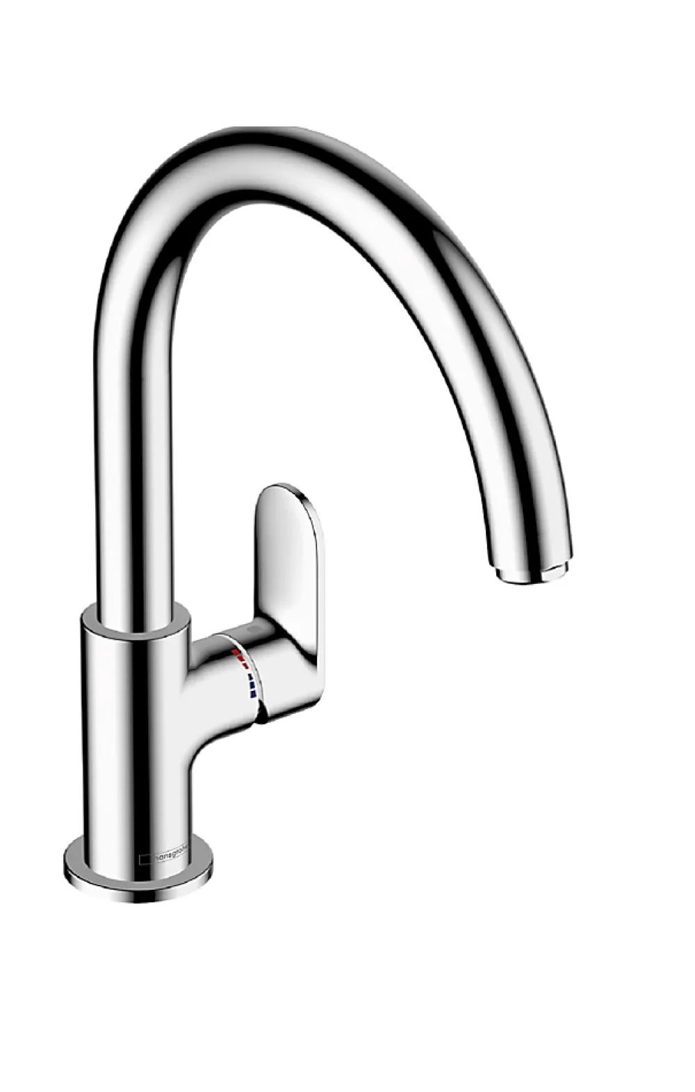 Hansgrohe Mitigeur de cuisine effet chromé Vernis Blend M35 H. 23,5 cm