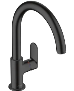 Hansgrohe Mitigeur de cuisine en laiton Vernis noir mat