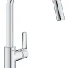 Evier Et Robinet De Buanderie|Grohe Mitigeur de cuisine Start Bec U chromé