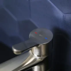 Essebagno Mitigeur de cuisine inox Sool