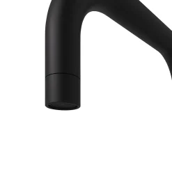 GoodHome Mitigeur de cuisine noir Argania
